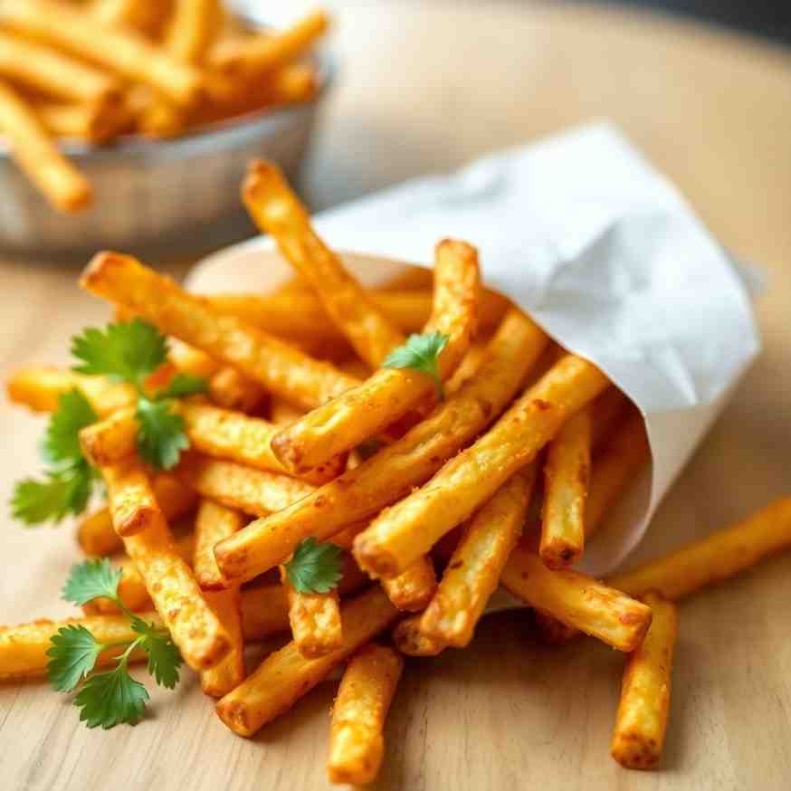 Belgian Fries Crispy Homemade Recipe
